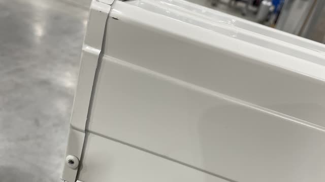 <p>Drill and pop rivit end stops to gutter.</p>
