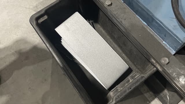 <p>YOU MUST PUT ALL METAL RUBBISH IN THE BLACK TUB AT THE BASE OF THE DE-COILER.</p>