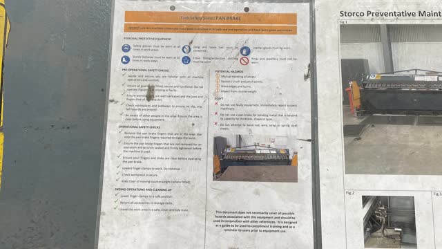 <p>Read through the Pre-Operational Safety Checks.</p>