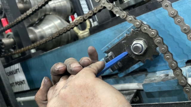 <p>Move the tensioners back into place and tighten them into their spots.</p>
