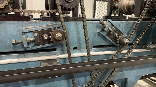 <p>Loosen the chain tensioners.</p>