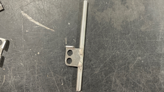 <p>Roller Door rod and tab after is has been folded, linished, welded and cleaned.</p>