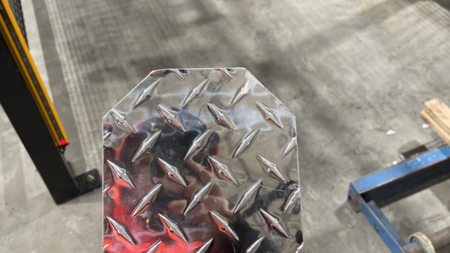 <p>Mark out the end of the coil with a marker and cut out the same shape as the template.</p>