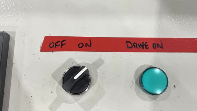 <p>Turn the switch to On.</p>