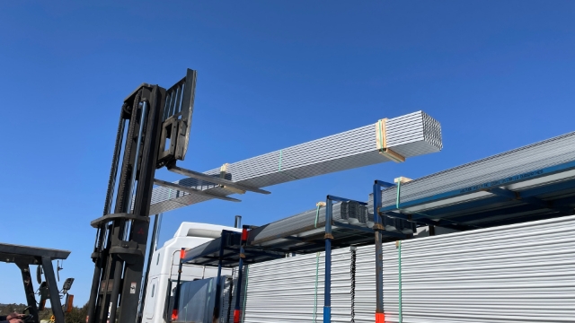 <p>Usually, 6 meter packs goes on top of the stillages. So make sure the short bars are in place and all the stillages underneath are of same height and levelled. Also, help out the forklift drivers with directing the prorducts loaded. (e.g.) a little to the left, or push the pack in a little bit.</p>