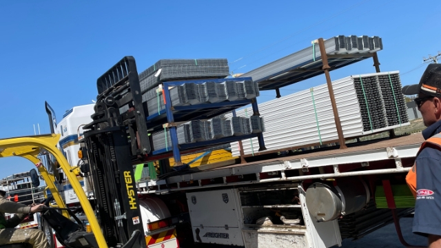 <p>Make sure to keep in mind the weight of every stillage/ pack you load and how much weight is going on each side and how much weight is at the front and back of the trailer. Weight distribution is important.</p>