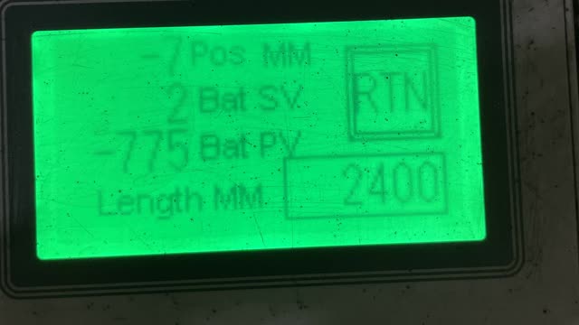 <p>Add in your measurements by tapping the space to the right of Length MM.</p>