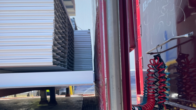<p>Try and get everything flush against the truck walls and other products.</p>