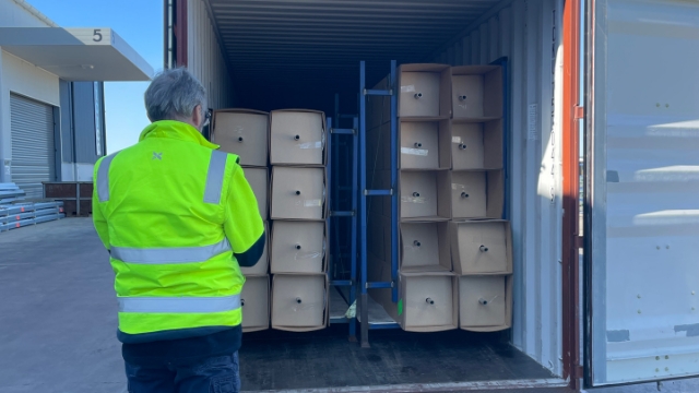<p>Take photos on your phone to keep track of items, show what condition they are in and to show how the container is packed. This photos will be needed later to upload onto SharePoint. Container is now stuffed/ loaded. Take a final photo before starting the process of Closing the container.</p>
