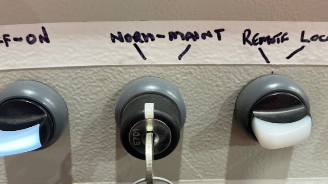 <p>Turn the console back to 'Normal'.</p>