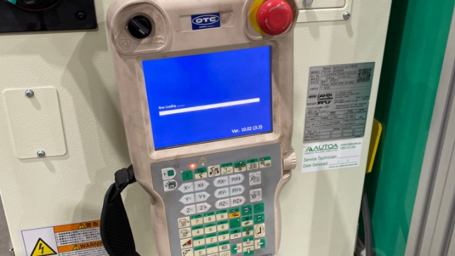 <p>Wait for screen to load.</p>