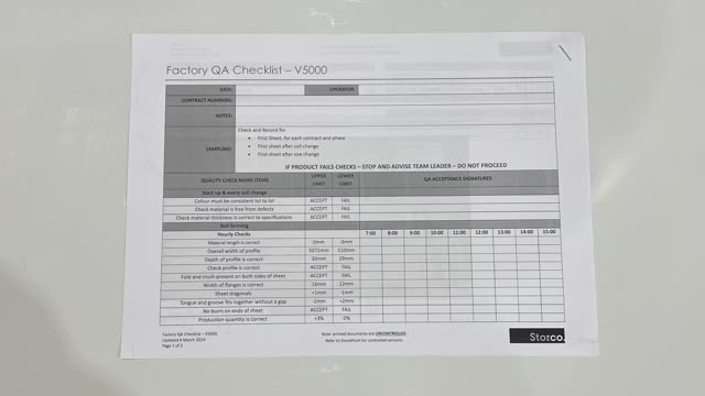 <p>Make sure to write in the comment section of your QA sheet that you have completed a coil change.</p>