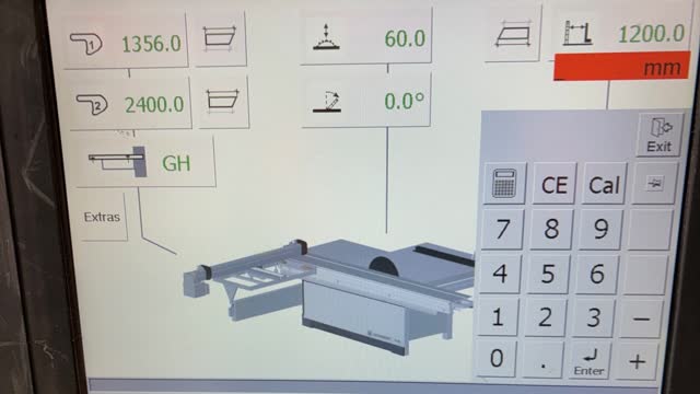 <p>Type measurement into touch screen & press the start button. This will locate the fence to your required depth. Note that for measurments under 200mm you are required to hold the start button until measurement is finalised.</p>