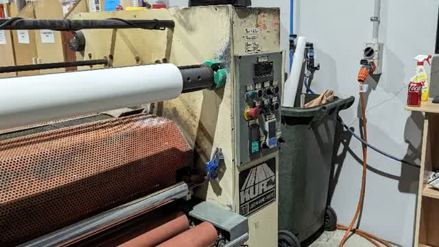 <p>Ensure foiling machine is cooled down and switched off</p>