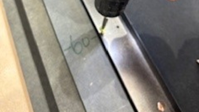 <p>Screw batten in a staggered pattern to ensure even pressure</p>