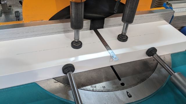 <p>It is important that clamps be centered on the work piece when engaged.</p>