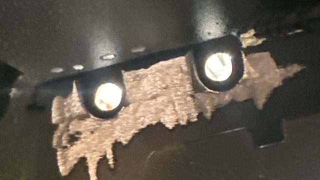 <p>For the end holes you can use a flattened off drill bit or die grinder to remove the powder coating</p>