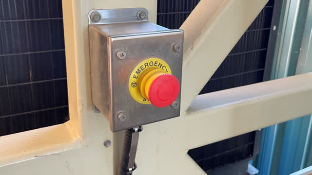<p>Conduct a visual inspection of the Shredder Area E-Stop (YA09).</p>
